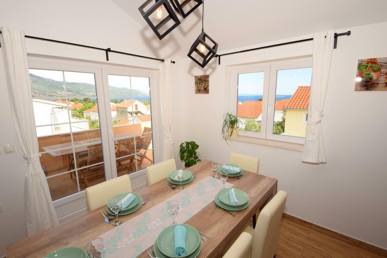 Luxury Penthouse With Jacuzzi In Orebić Eksteriør billede
