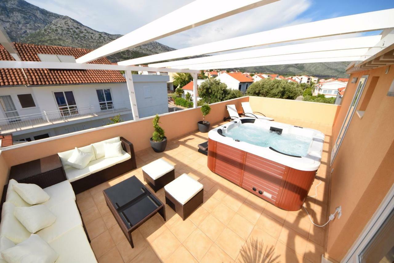 Luxury Penthouse With Jacuzzi In Orebić Eksteriør billede